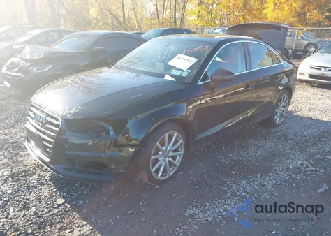 2015 Audi A3 2.0T Premium z USA, uszkodzony, nr VIN WAUEFGFFXF1116038
